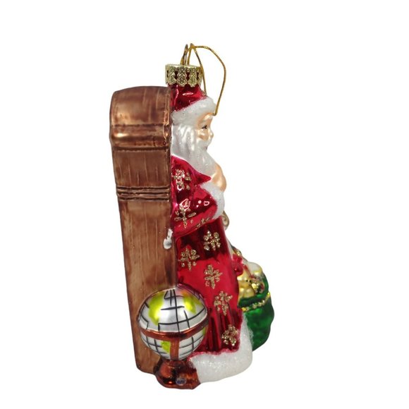 Vintage AmeriChristmas Ornament Santa 5" with Box - Picture 3 of 6